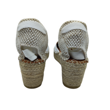 Cargar imagen en el visor de la galería, ALPARGATA YUTE FLEX VIGUERA 4 CUERDAS BLANCA