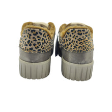 Cargar imagen en el visor de la galería, Zapatilla bamba Piel Serraje Igi&Co 6680233 Taupe/Leop