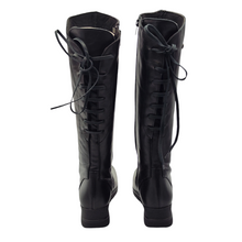 Cargar imagen en el visor de la galería, Bota Alta de Piel Valerias 6517 Negra