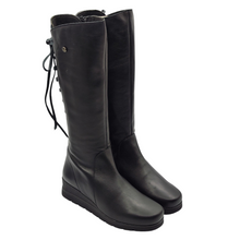 Cargar imagen en el visor de la galería, Bota Alta de Piel Valerias 6517 Negra