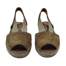 Cargar imagen en el visor de la galería, Sandalia Piel Yute Flex VIGUERA 1974 Whisky