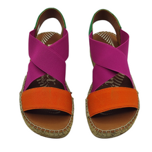 Cargar imagen en el visor de la galería, Sandalia Piel Yute Flex VIGUERA 2189 Guadalupe