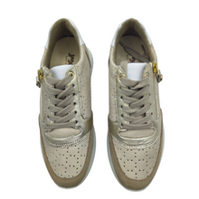 Cargar imagen en el visor de la galería, Zapatilla de Piel con Cremallera IMAC 756670 Beige