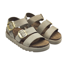 Cargar imagen en el visor de la galería, Sandalia Piel YOKONO Túnez 127 Piedra