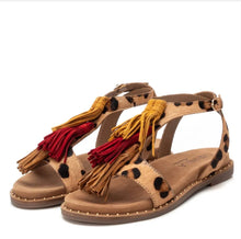 Cargar imagen en el visor de la galería, Sandalia de Piel CARMELA 162390 Print