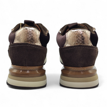 Cargar imagen en el visor de la galería, Zapatilla piel y tela Gioseppo 77024 Landfall Marrón Chocolate