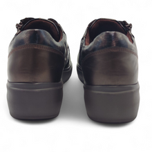 Cargar imagen en el visor de la galería, Zapato de Piel con Cordón y Cremallera TREINTA´S 4406 Marrón