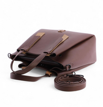 Cargar imagen en el visor de la galería, Bolso de mano DON ALGODÓN ORI78150 Marrón