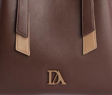 Cargar imagen en el visor de la galería, Bolso de mano DON ALGODÓN ORI78150 Marrón