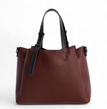 Cargar imagen en el visor de la galería, Bolso de mano DON ALGODÓN ORI78560 Burdeos