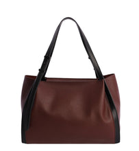 Cargar imagen en el visor de la galería, Shopper metalizado DON ALGODÓN ORI78550 Burdeos.