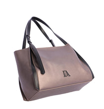 Cargar imagen en el visor de la galería, Shopper metalizado DON ALGODÓN ORI78553 Estaño.