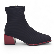 Cargar imagen en el visor de la galería, Botín tacón de licra Gioseppo Inger Negro