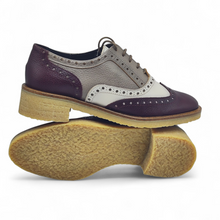 Cargar imagen en el visor de la galería, Zapato Piel Oxford BARMINTON 7511 Burdeos