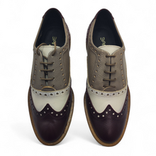 Cargar imagen en el visor de la galería, Zapato Piel Oxford BARMINTON 7511 Burdeos