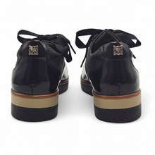 Cargar imagen en el visor de la galería, Zapato piel y charol Renature Ficus 01 Negro