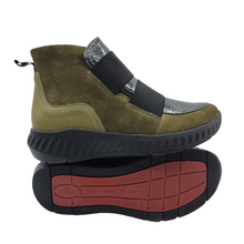 Cargar imagen en el visor de la galería, Botín Confort Piel Suave 3769 Kaki