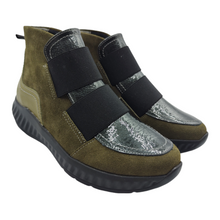 Cargar imagen en el visor de la galería, Botín Confort Piel Suave 3769 Kaki