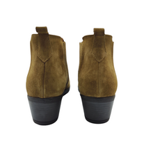 Cargar imagen en el visor de la galería, Botín Campero Piel Serraje Bryan 3402 Tabac