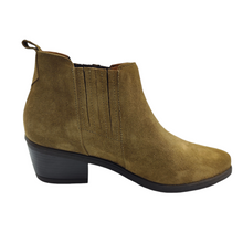 Cargar imagen en el visor de la galería, Botín Campero Piel Serraje Bryan 3402 Tabac