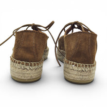 Cargar imagen en el visor de la galería, Zapato de Piel y Yute VIGUERA 2346 Whisky