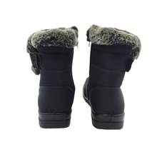 Cargar imagen en el visor de la galería, Bota Alta Borreguito y Nylon L4268 Negro