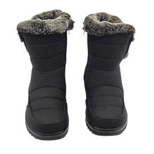 Cargar imagen en el visor de la galería, Bota Alta Borreguito y Nylon L4268 Negro