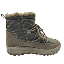 Cargar imagen en el visor de la galería, Bota Piel y Nylon Impermeable Imac 658489 Beige/Fango