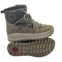 Cargar imagen en el visor de la galería, Bota Piel y Nylon Impermeable Imac 658489 Beige/Fango