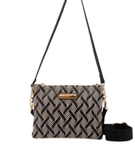 Cargar imagen en el visor de la galería, Bolso Crossbody Rustic SIMOSASTRE S2023 Amelie Negro
