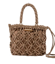 Cargar imagen en el visor de la galería, Bolso de Mano de Cuerda SIMOSASTRE S2033 Anete Camel
