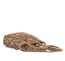 Cargar imagen en el visor de la galería, Bolso de Mano de Cuerda SIMOSASTRE S2033 Anete Camel
