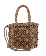 Cargar imagen en el visor de la galería, Bolso de Mano de Cuerda SIMOSASTRE S2033 Anete Camel

