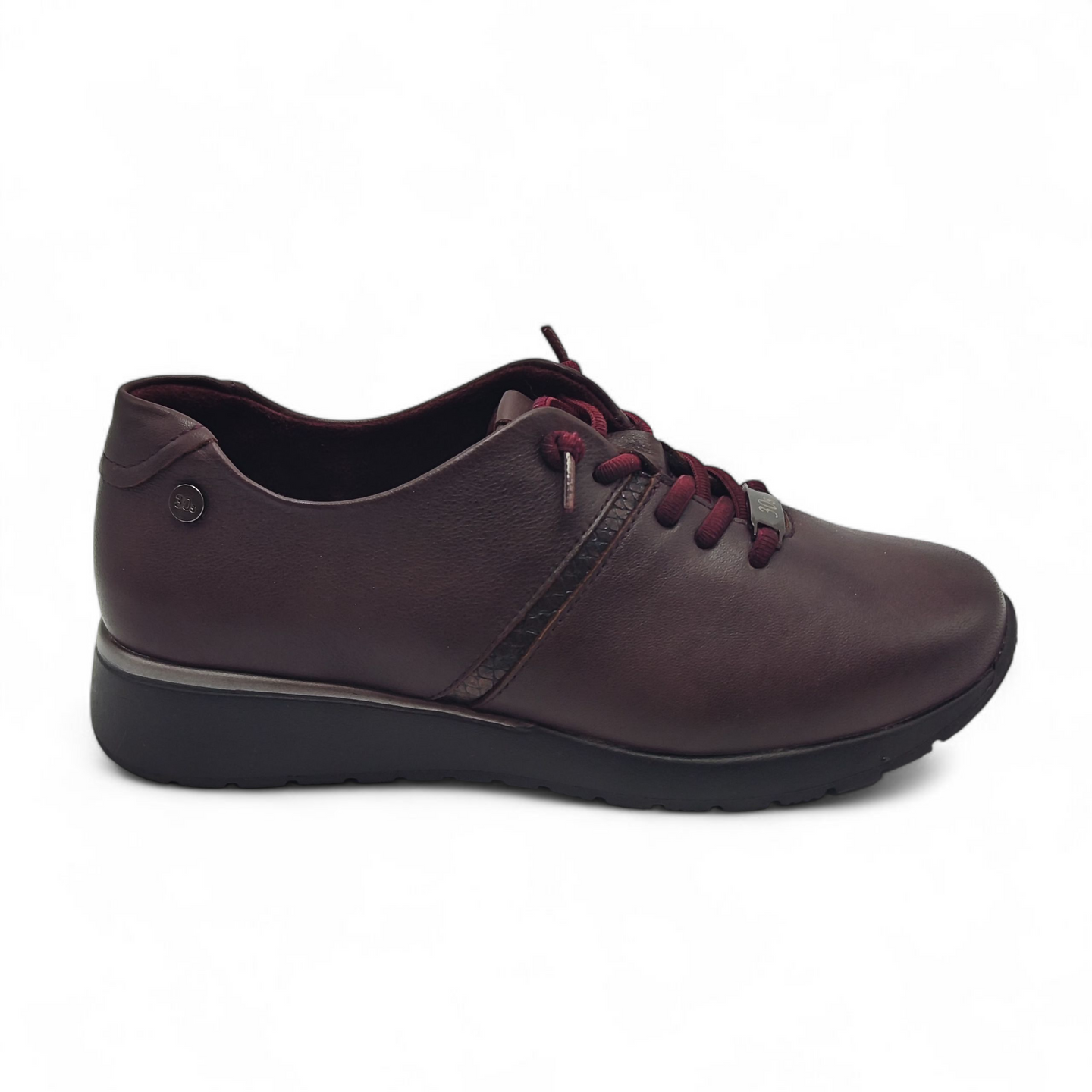 Zapato de Piel con gomas TREINTA´S L4459 Burdeos