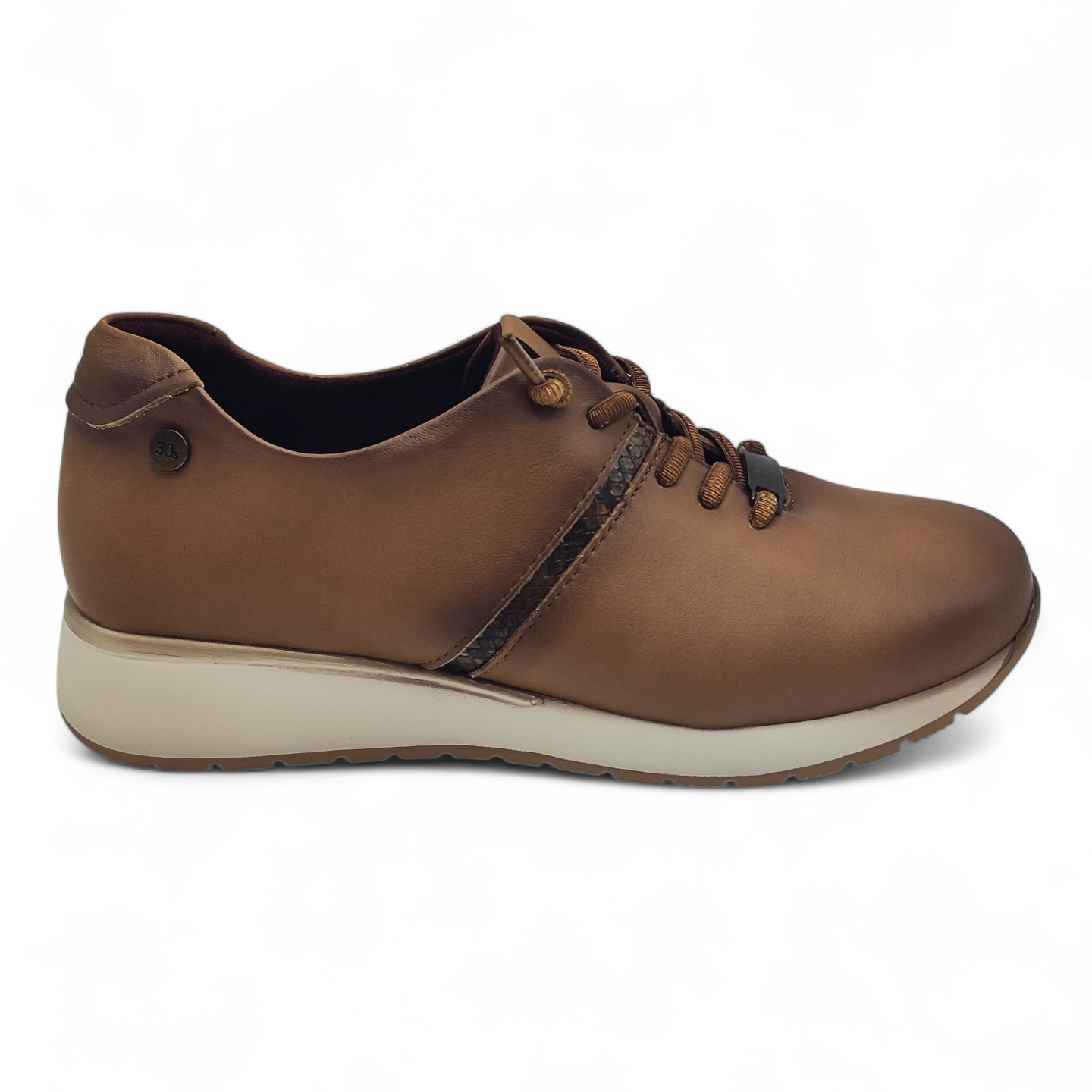 Zapato de Piel con gomas TREINTA´S L4459 Camel
