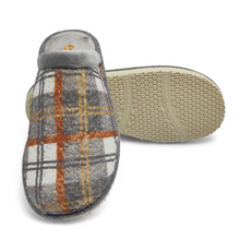 Cargar imagen en el visor de la galería, Zapatilla de Casa D´ESPINOSA 4262 Cuadros Perla
