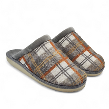 Cargar imagen en el visor de la galería, Zapatilla de Casa D´ESPINOSA 4262 Cuadros Perla
