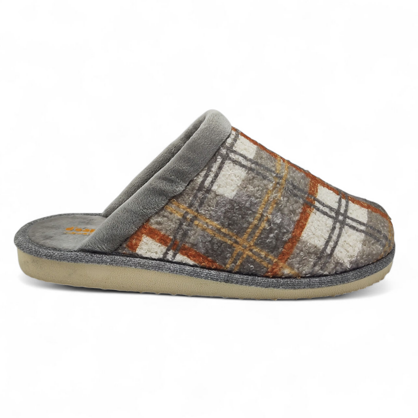 Zapatilla de Casa D´ESPINOSA 4262 Cuadros Perla