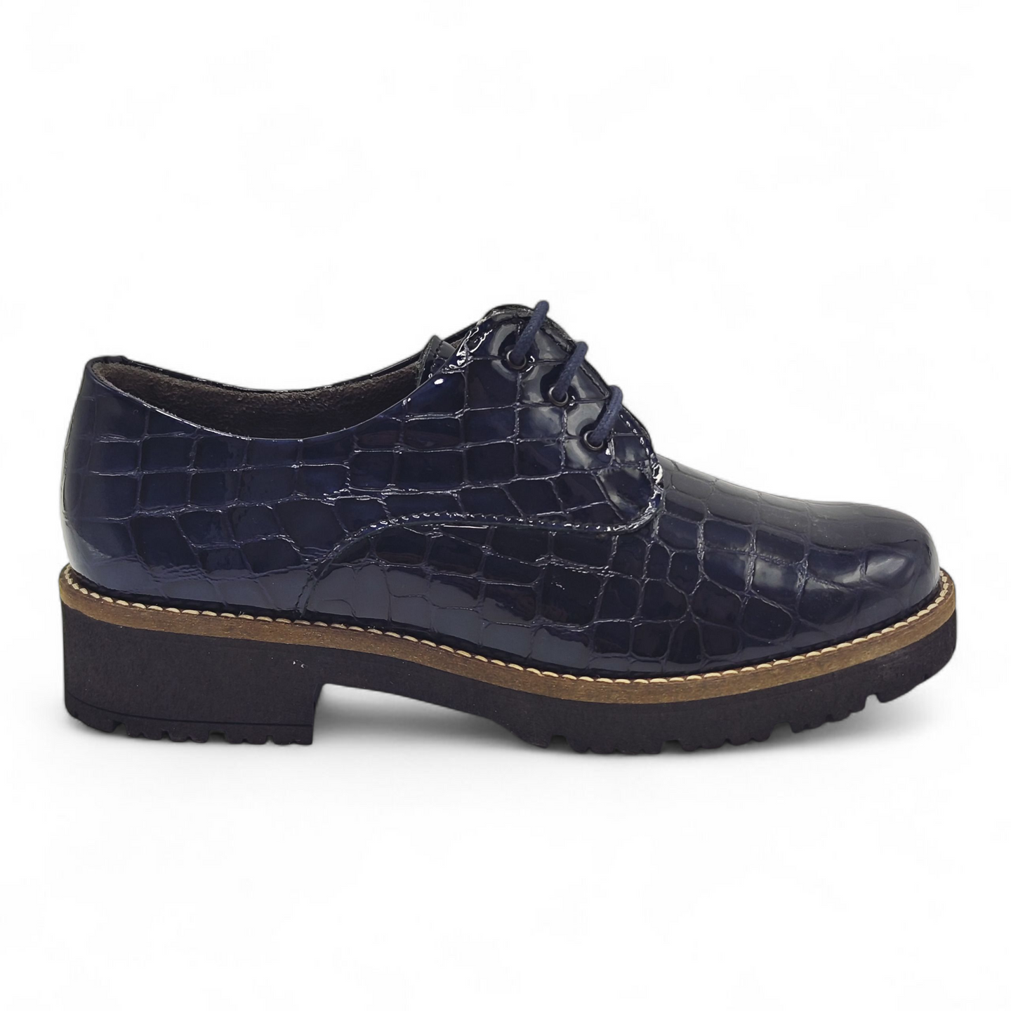 Zapato coco charol PITILLOS 10771 azul