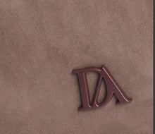 Cargar imagen en el visor de la galería, Bolso de hombro/bandolera DON ALGODÓN ORI78370 Gris/Burdeos
