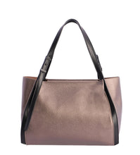 Cargar imagen en el visor de la galería, Shopper metalizado DON ALGODÓN ORI78553 Estaño.
