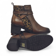 Cargar imagen en el visor de la galería, Botín tacón Tex de piel Sam´s Mallorca S-1836 Camel
