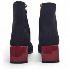 Cargar imagen en el visor de la galería, Botín tacón de licra Gioseppo Inger Negro
