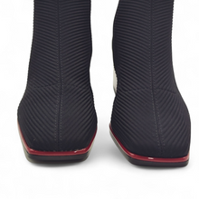 Cargar imagen en el visor de la galería, Botín tacón de licra Gioseppo Inger Negro
