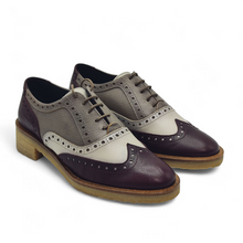 Cargar imagen en el visor de la galería, Zapato Piel Oxford BARMINTON 7511 Burdeos
