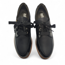 Cargar imagen en el visor de la galería, Zapato  piel y charol Renature Ficus 01 Negro
