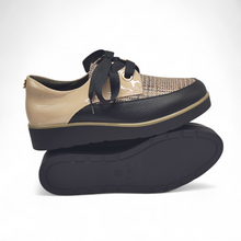 Cargar imagen en el visor de la galería, Zapato piel y charol Renature Ficus 01 Nude
