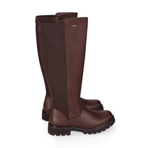 Cargar imagen en el visor de la galería, Bota caña alta piel y elástico impermeable Renature Marrón
