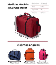 Cargar imagen en el visor de la galería, Mochila KCB Underseat 3172 Humo
