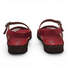 Cargar imagen en el visor de la galería, Sandalia de Piel Walk &amp; Fly 3861 35580 Roja
